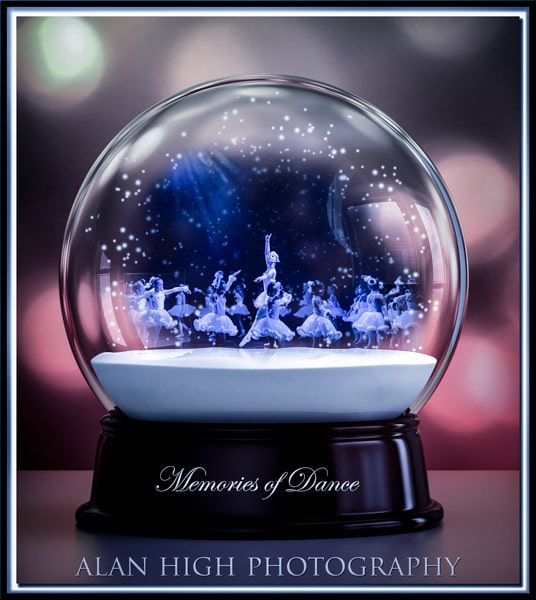 Memories of Dance show photo gallery - Dance snow globe