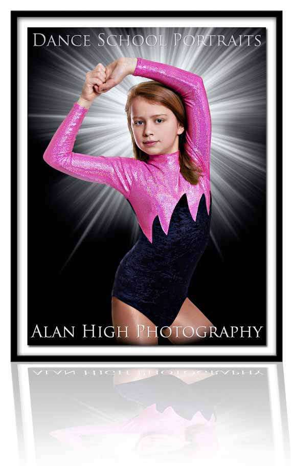 Dance School portraits of a dancer by Alan High Photography